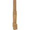 Ekena Millwork Kennewick Rough Sawn Timber Gable Bracket, Western Red Cedar, 60"W x 38"H x 4"D x 6"F, 15/12 Pitch GBW060X38X0406KEN00RWR - alternate 3